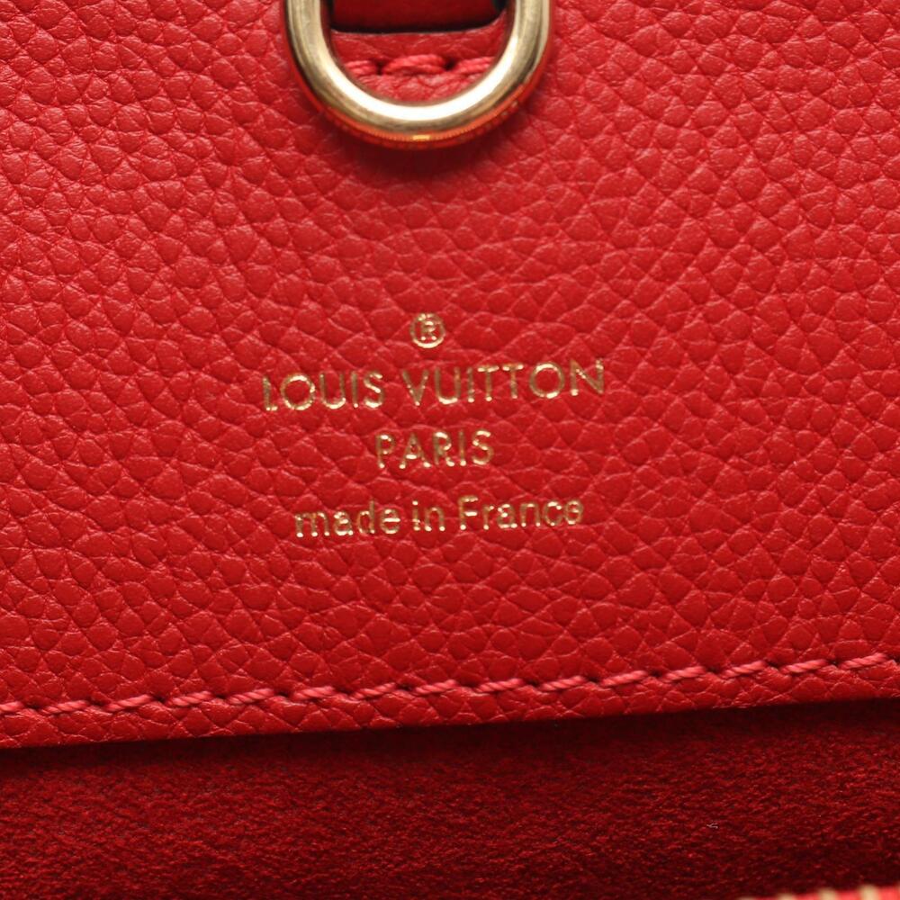 Louis Vuitton red canvas leather Monogram Venus handbag brown - Picture 4 of 8